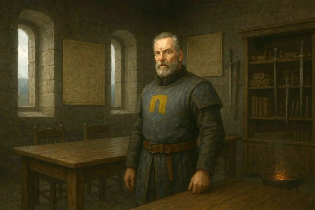 Portrait du commandant Hansper